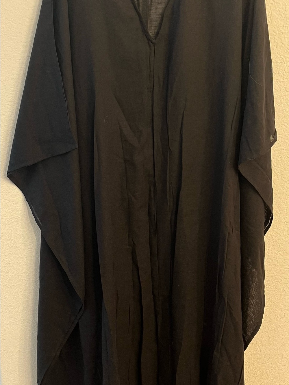 Ultimate bohemian cotton linen blend classic shape, breezy sophisticated kaftan